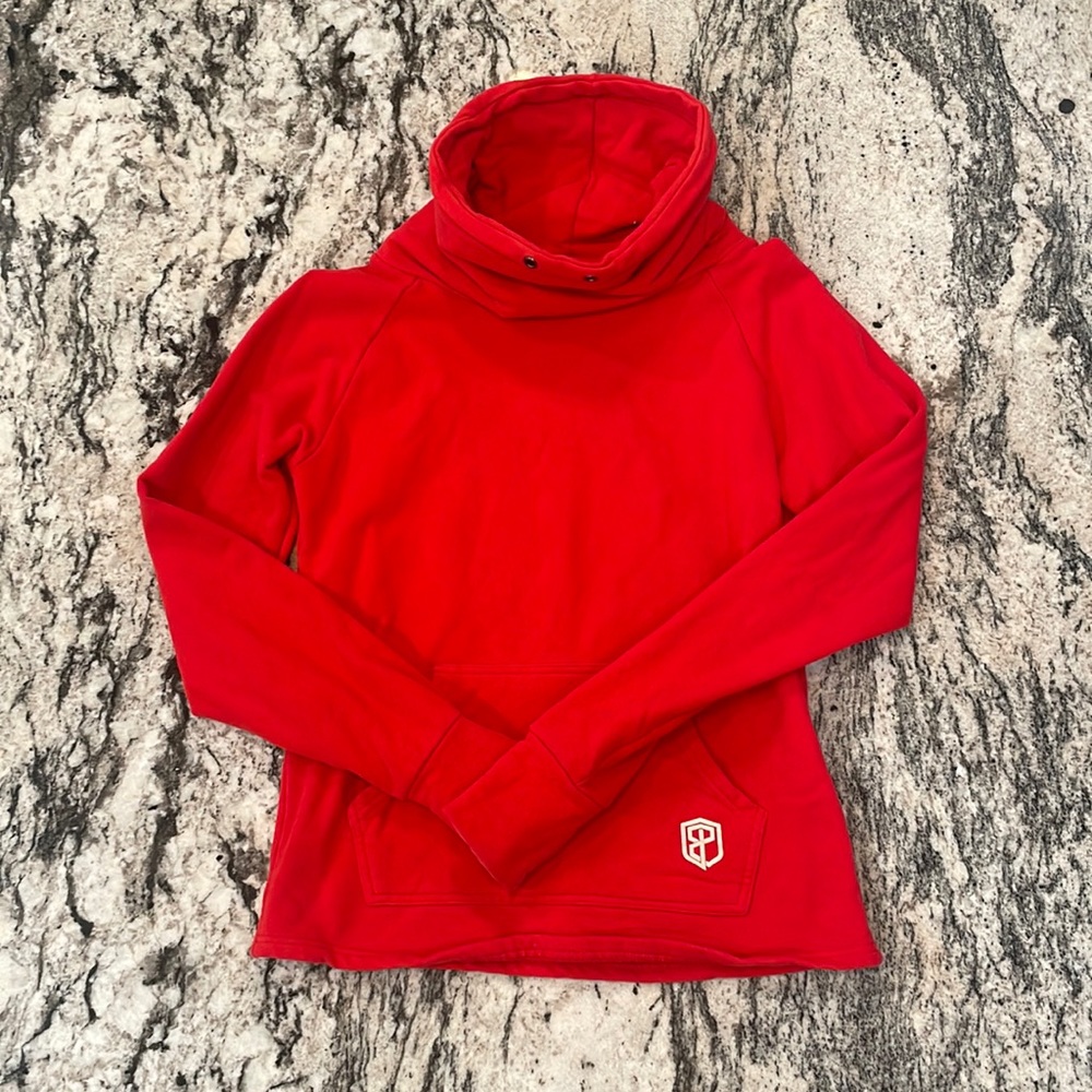 Born Primitive | Cowl at the Half Moon Crop | Red